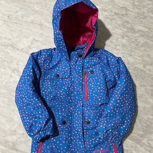 Arctic Blue Star Girls Ski Coat 5T